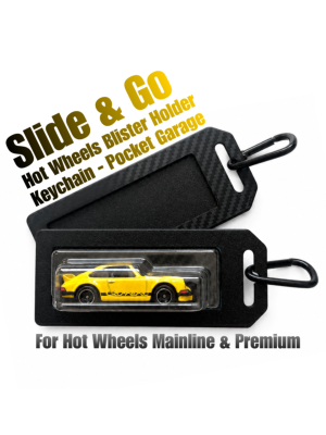 Pocketflex Slidetag | Bag Tag | Hotwheels hanging Display